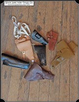 Lot of Vintage Holsters for both Revolver and Pistol