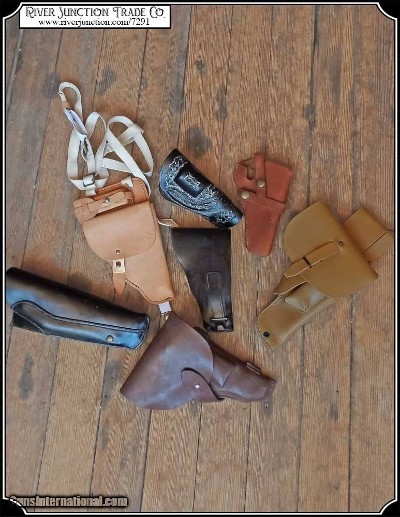 Lot of Vintage Holsters for both Revolver and Pistol