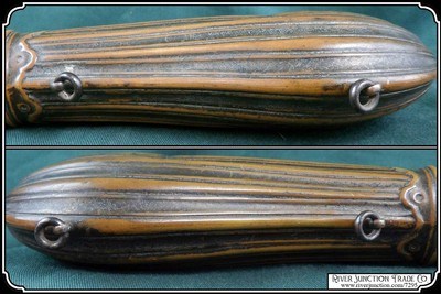 Copper powder flask Marked G. & J. W. Hawksley - Image 8 of 9
