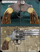 Light Antiqued Jigged Elk for Colt Python - 1 of 8