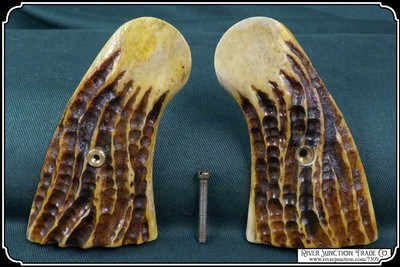 Light Antiqued Jigged Elk for Colt Python - Image 5 of 8