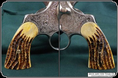 Light Antiqued Jigged Elk for Colt Python - Image 3 of 8