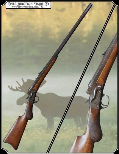 REMINGTON HEPBURN NO.3 SPORTING RIFLE , CALIBER 40-50 ~ ANTIQUE