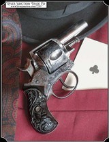 Antique .455 caliber Engraved Revolver for the discerning Gentleman
Antique .45 short caliber Engraved Revolver
