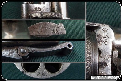Engraved Folding Trigger Revolver - Image 12 of 18