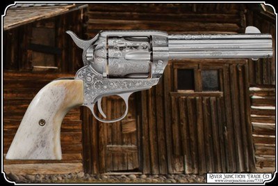 1873 Outlaw Legacy from Taylor's and Co Smooth Bone Grips - Image 2 of 8