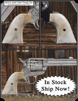 1873 Outlaw Legacy from Taylor's and Co Smooth Bone Grips - 1 of 8