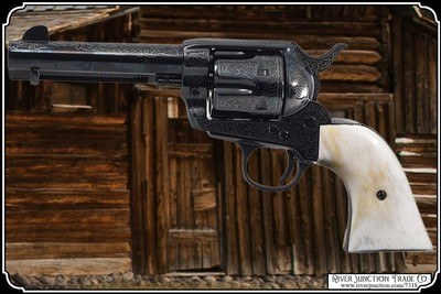 1873 Outlaw Legacy from Taylor's and Co Smooth Bone Grips - Image 3 of 8