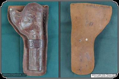 Holster for 6- 6 1/2 inch barrel by C. M. Cain, of Tyler, Tx - Image 6 of 8