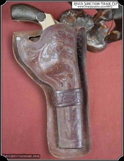 Holster for 6- 6 1/2 inch barrel by C. M. Cain, of Tyler, Tx