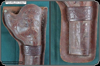 Holster for 6- 6 1/2 inch barrel by C. M. Cain, of Tyler, Tx - Image 7 of 8