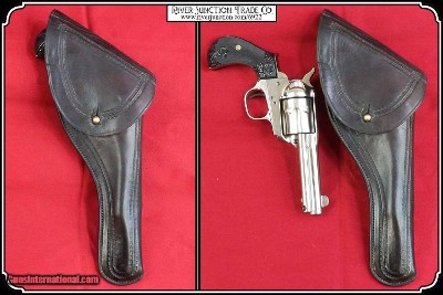 Antique Flap holster for Colt Lightning, Colt Scout or Cimarron Lightning - Image 3 of 10