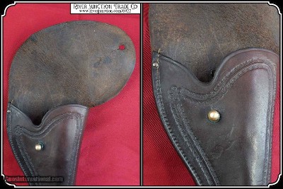 Antique Flap holster for Colt Lightning, Colt Scout or Cimarron Lightning - Image 9 of 10