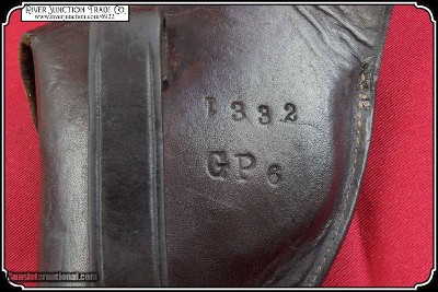 Antique Flap holster for Colt Lightning, Colt Scout or Cimarron Lightning - Image 8 of 10