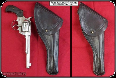 Antique Flap holster for Colt Lightning, Colt Scout or Cimarron Lightning - Image 4 of 10