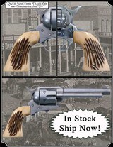 Original Period Jigged Bone Grips from a "Mexican Colt" Great fit for Uberti M1873 - 1 of 8