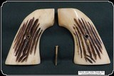 Original Period Jigged Bone Grips from a "Mexican Colt" Great fit for Uberti M1873 - 5 of 8