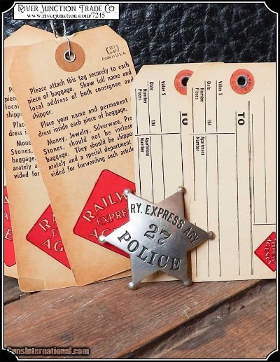 Original Railway Express Agency Badge