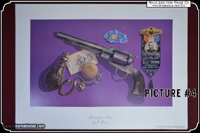 Jerry Riness 4 Hand Gun Prints - Image 9 of 12