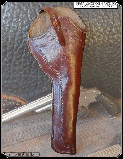 Lined Vintage Right Hand Holster for Merwin Hulbert 5.5 in Barrels