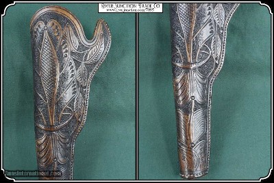 J.C. Stewart Slim Jim Style Holster for 7.5 - 8 in Barrel Left Hand - Image 6 of 10