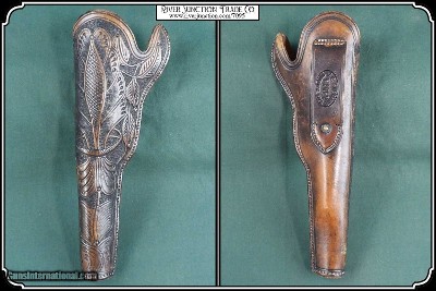 J.C. Stewart Slim Jim Style Holster for 7.5 - 8 in Barrel Left Hand - Image 5 of 10