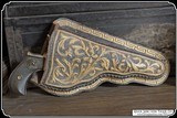 Fancy cactus fiber & Leather Right Hand Holster for Colt Lighting - 2 of 8