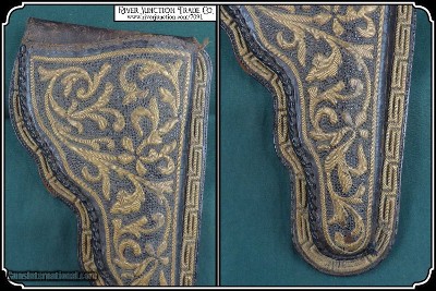 Fancy cactus fiber & Leather Right Hand Holster for Colt Lighting - Image 7 of 8