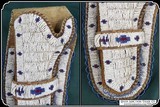 Hand Made Leather Holster with Traditional Beading - 6 of 9
