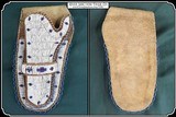 Hand Made Leather Holster with Traditional Beading - 5 of 9