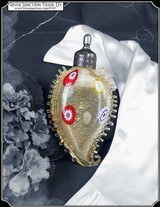 One of a kind "Rare" Venetian / Murano Millefiori glass scent bottle