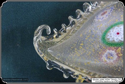 One of a kind "Rare" Venetian / Murano Millefiori glass scent bottle - Image 8 of 9