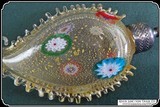 One of a kind "Rare" Venetian / Murano Millefiori glass scent bottle - 6 of 9
