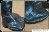 A Rare, Antique, Civil War Style, Childs rubber Boots. - 7 of 9