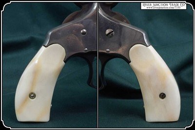 S&W Double Action Smooth Bone Grips - Image 4 of 8
