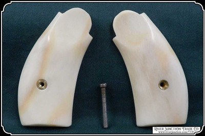 S&W Double Action Smooth Bone Grips - Image 6 of 8