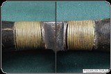 Original 19th Century hand forged scalping knife and beaded sheath - 11 of 14