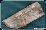 Original 19th Century hand forged scalping knife and beaded sheath - 13 of 14