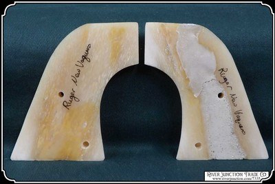 Natural Bone Hand Crafted New Vaquero Grips RJT# 7335 - Image 7 of 8
