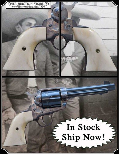 Old Vaquero Smooth Bone Ruger Grips