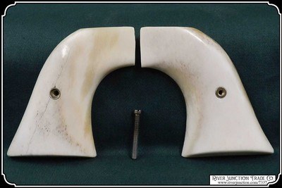 Unique Hand Crafted Bone Grips for Ruger Old Vaquero - Image 5 of 8