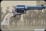 Unique Hand Crafted Bone Grips for Ruger Old Vaquero - 2 of 8