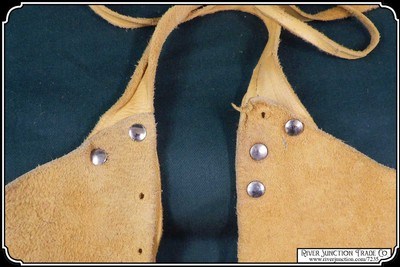 Sioux Elk Hide Leggings - Image 8 of 11