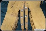 Sioux Elk Hide Leggings - 4 of 11