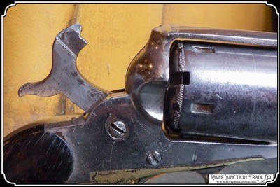 Remington New Model Cartridge Conversion .38RF with Nickel Finish - Image 9 of 15