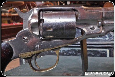Remington New Model Cartridge Conversion .38RF with Nickel Finish - Image 5 of 15