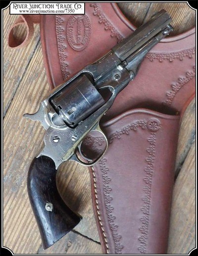 Remington New Model Cartridge Conversion .38 with Nickel Finish