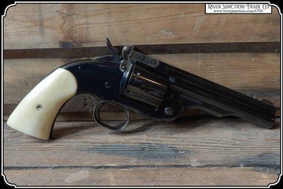 Grips- For Smith & Wesson Schofield two piece Smooth Bone RJT#6706 - Image 3 of 9
