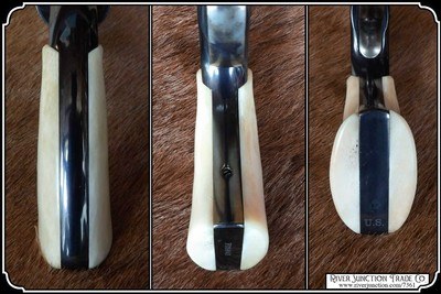 Taylor & Co Uberti S&W Schofield Smooth Bone Grips - Image 5 of 9
