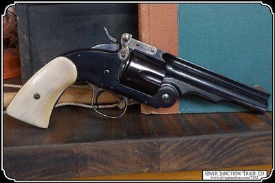 S&W Schofield Taylor & Co Uberti Smooth Bone Grips - Image 2 of 9